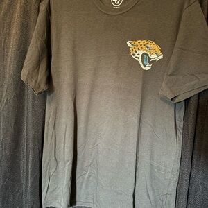 47 Black Carolina Panthers Short Sleeve Tee